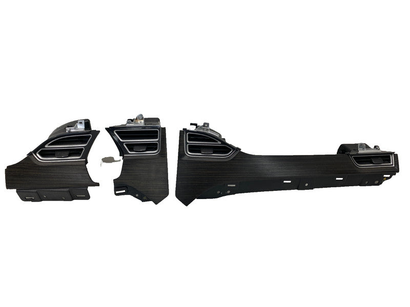 100783400C ⭕12-15 Model S SET of Dash A/C Air Vent Outlet Dashboard Trim Panel 1007821-00-D