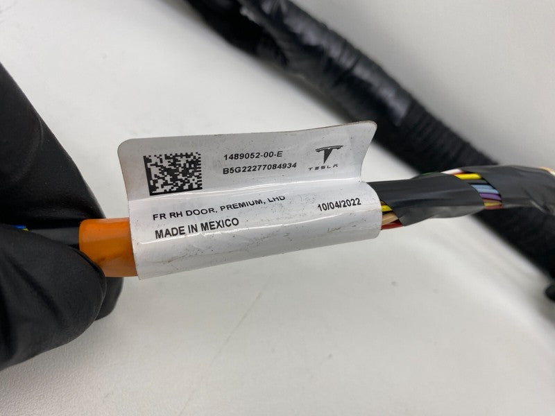 148905200E ⭕ 2020-2023 Model Y Front Right Door Wiring Harness Cable Wire Loom 1616483-01-A