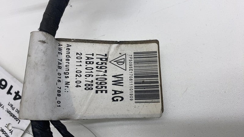 7P5971095E 2011-2014 Porsche Cayenne Front Lower Bumper Park Assist Wire Wiring Harness OEM