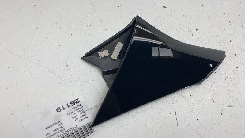 ⭕ 2025 Volkswagen ID.4 Rear Driver Side Trunk Tailgate Spoiler Trim Mo