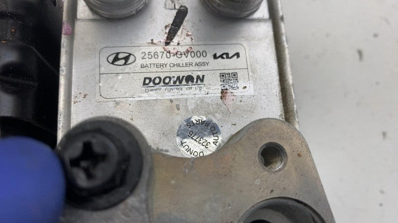 2022 2023 2024 Kia EV6 Battery Coolant Cooler Chiller Radiator w/ Valv