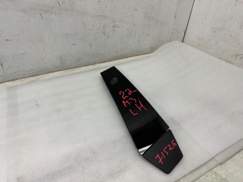 110043700E 2017-2023 Tesla Model 3 M3 Driver Side B-Pillar Applique Glass with Camera Left