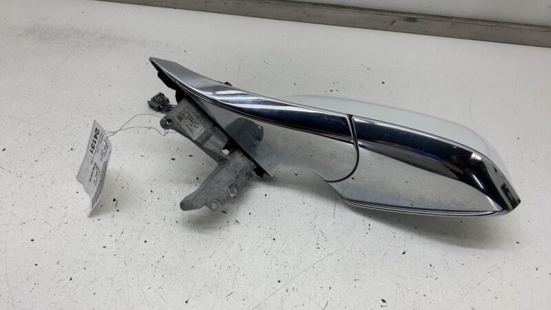 2012-2015 Tesla Model S MS Left Exterior Rear View Door Mirror LH  White PPSW