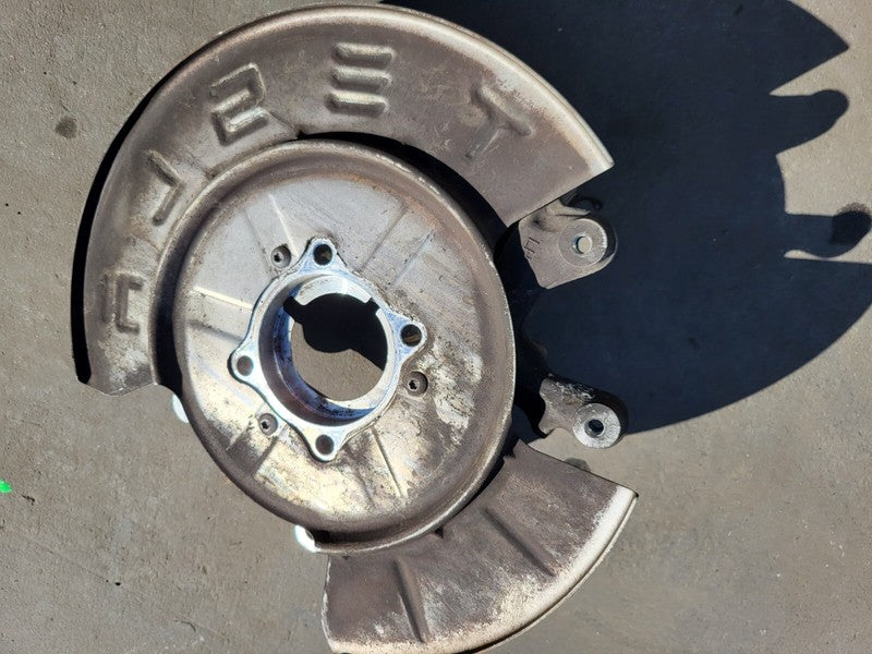 600643200A ⭕12-15 Model S Rear Driver Side Spindle Knuckle w/ Dust Shield Left 6006432-00-A