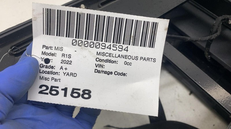 ⭕ 2022 Rivian EDV700 Fold Down Passenger Jump Seat + Cupholder & Seatb