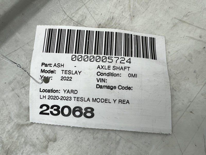 1188165 00 A 2020-2023 Tesla Model Y MY Rear Left or Right Axle Shaft Halfshaft 28MM X 580MM