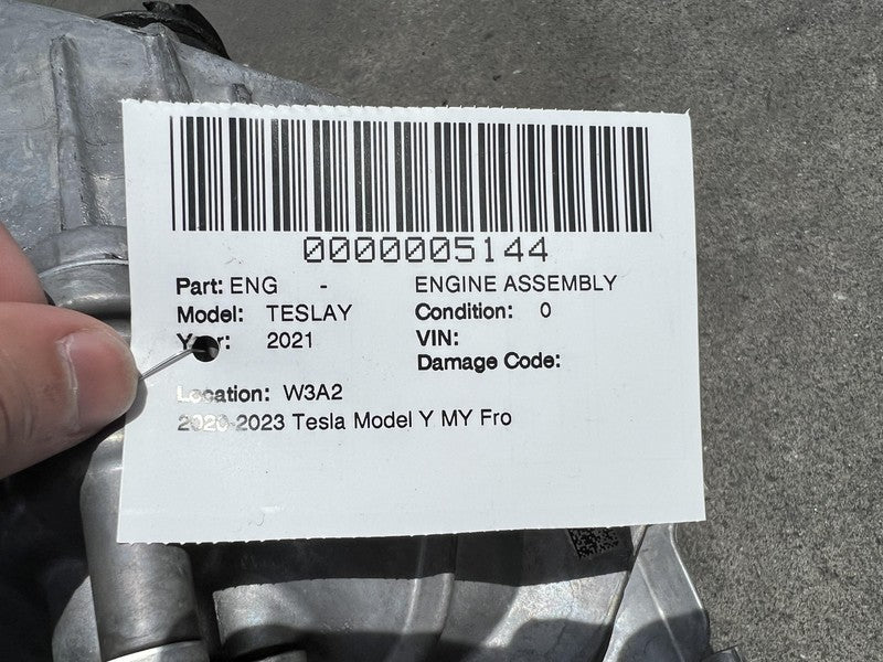 ⭕ 17-24 Tesla Model Y 3 Engine Motor Front Drive Unit  1120960-10-G (P