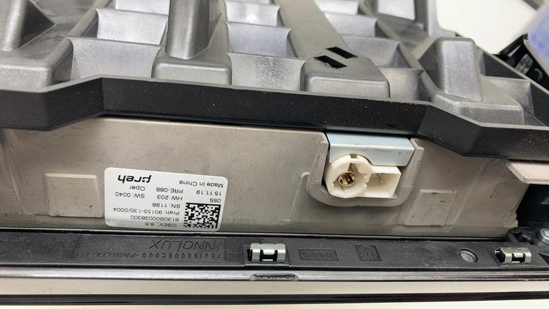 ⭕ 19-22 Audi E-Tron Front Console Monitor w/ Transmission Shifter & Cover Plate