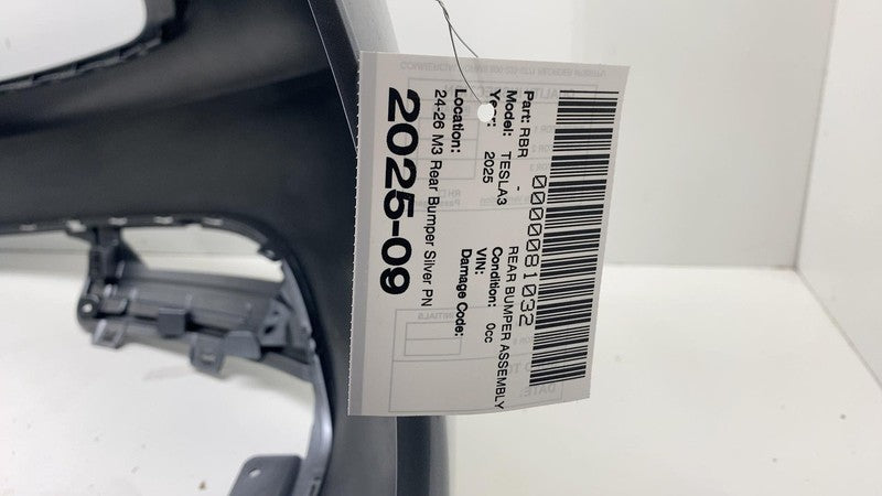 ⭕ 2024 2025 2026 Tesla Model 3 M3 Rear Bumper Fascia Cover Assembly Si