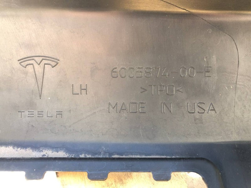 6005874 00 E ⭕ 2012-2020 Tesla Model S Rocker Panel Outer Sill Molding Left LH 6005874-00-E