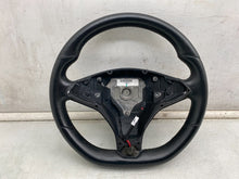 ⭕ 12-15 Tesla Model S Driver Steering Wheel Heated Black Assembly 1036774-01-A