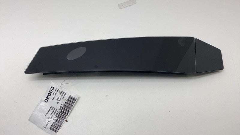 110044100E 2017-2023 Tesla Model 3 Right B-Pillar Applique Glass Trim Molding 1100441-00-E