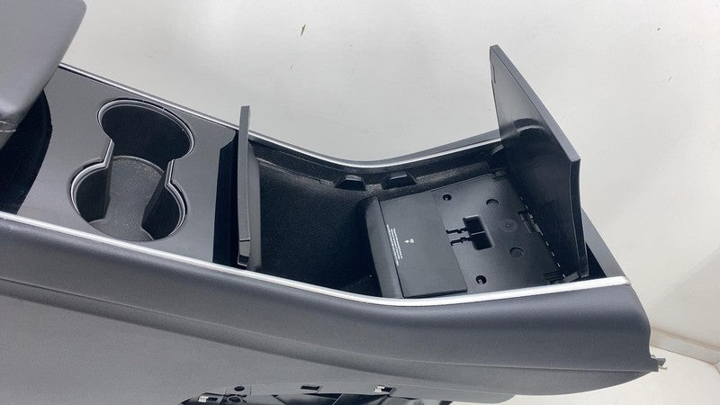 ⭕ 17-20 Model 3 Front Floor Center Console Armrest & Carrier GEN 1  11