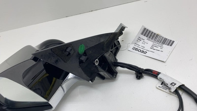 ⭕ 17-20 Model 3 Left Exterior Rear View Door Mirror LH White - PPSW 11