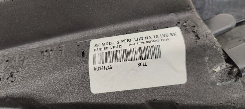 AG141246 ⭕ 2012-2020 Tesla Model S Rear Left & Right 2nd Row Seat Bolster Cushion Cover