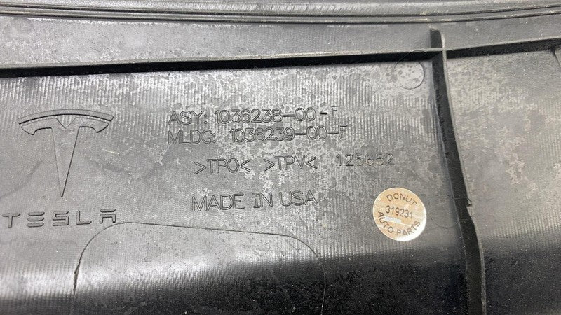 103623800F ⭕ 2016-2025 Tesla Model X Front Right Underhood Apron Trim Cover RH 1036238-00-F
