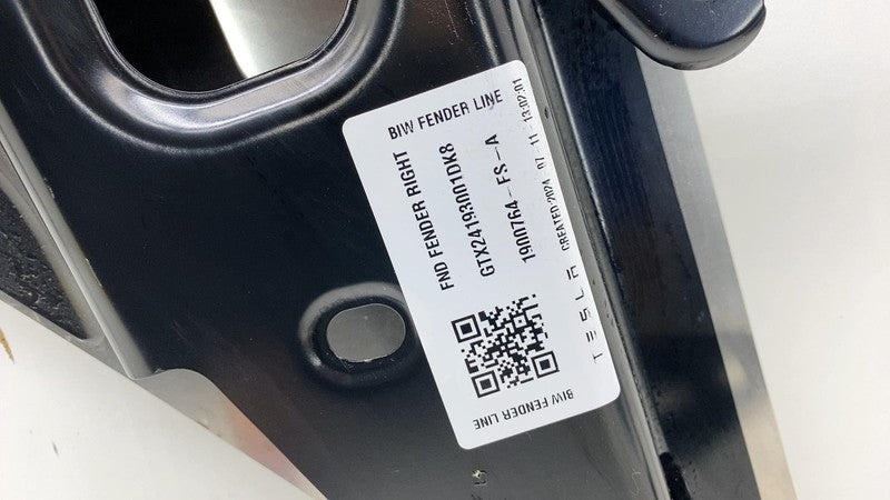 1900764-FS-A ⭕24-25 Tesla Cybertruck Front Side Fender Panel Right Foundation 1900764-FS-A