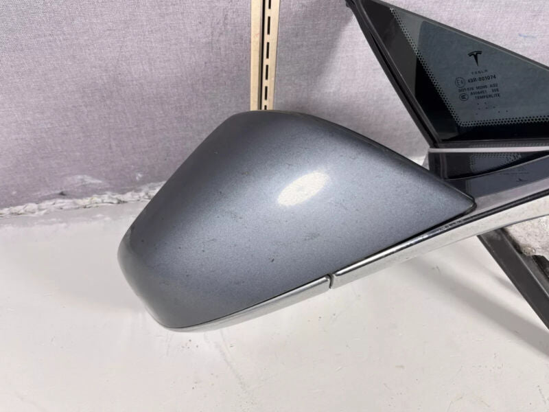 E6 43R-001074 2012-2015 Tesla Model S MS Front Passenger Exterior Rear View Door Mirror Right