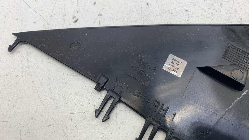 2287.3014 ⭕2017-2025 Tesla Model 3 M3 Front Right Door Wing Mirror Triangle Cover Trim OEM