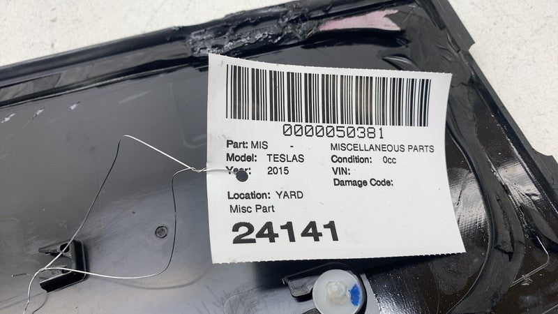 112500900A 2016-2024 Tesla Model X MX Roof Gloss Molding Center Spine Applique Trim Cover