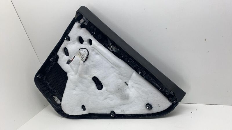 2011-2018 Porsche Cayenne S Rear Left Interior Door Panel Trim Cover Black OEM