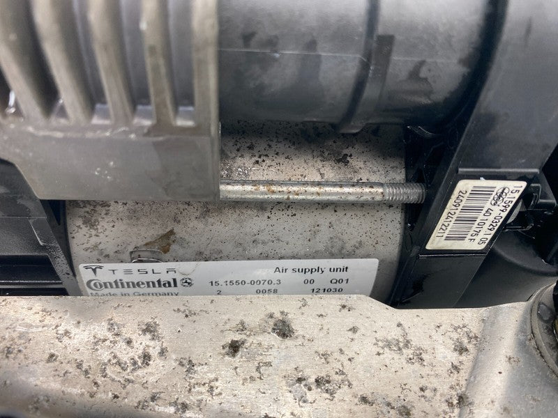 ⭕ 2012 2013 2014 2015 Tesla Model S MS Air Suspension Compressor Pump 0006006403