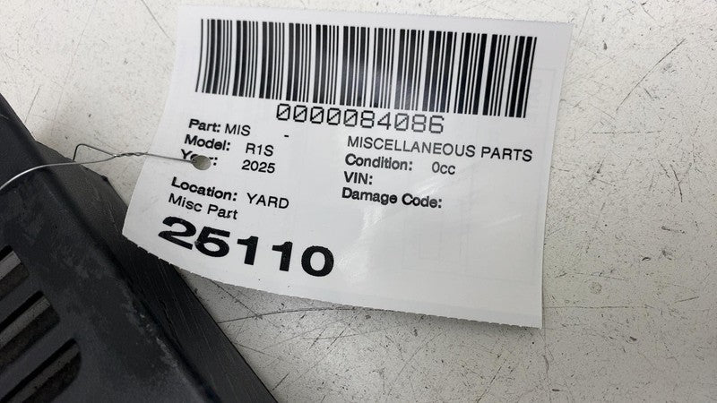 PT00623347 ⭕ 2025 Rivian R1S Front Driver Side Under Seat Floor Trim Cover Left PT00623347