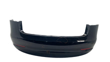 ⭕ 2017-2022 Tesla Model 3 Rear Bumper Cover w/ Park Sensor & Harness Black PBSB