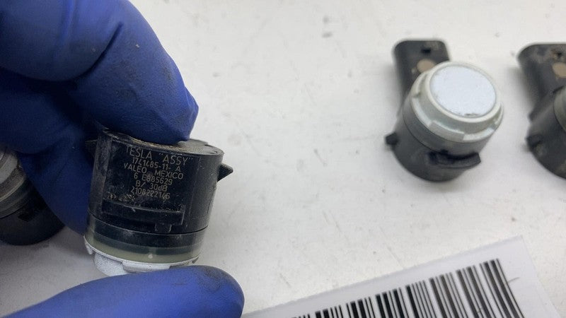 ⭕ 21-23 Model 3 SET x6 Park Assist Sensor White PPSW 1741484-11-A / 17