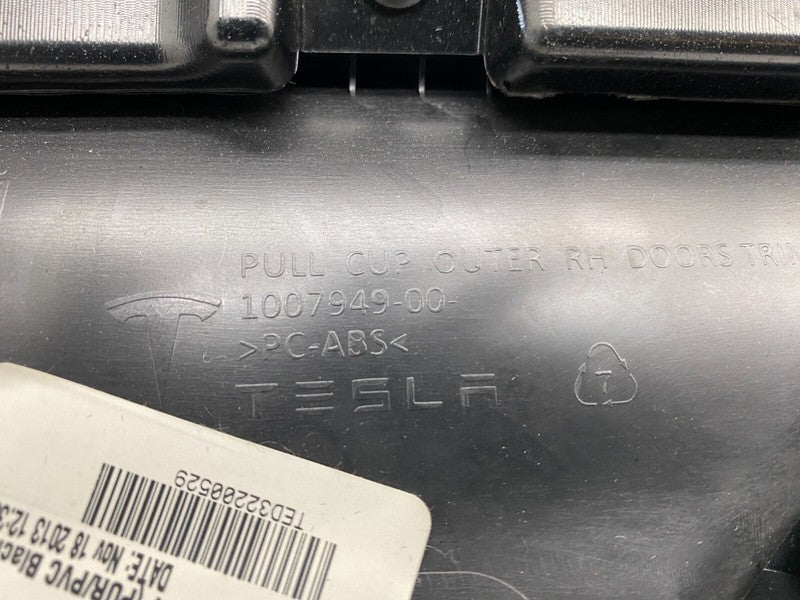 600601700K ⭕12-20 Tesla Model S Front Left Interior Door Panel Trim Card Cover 6006017-00-K