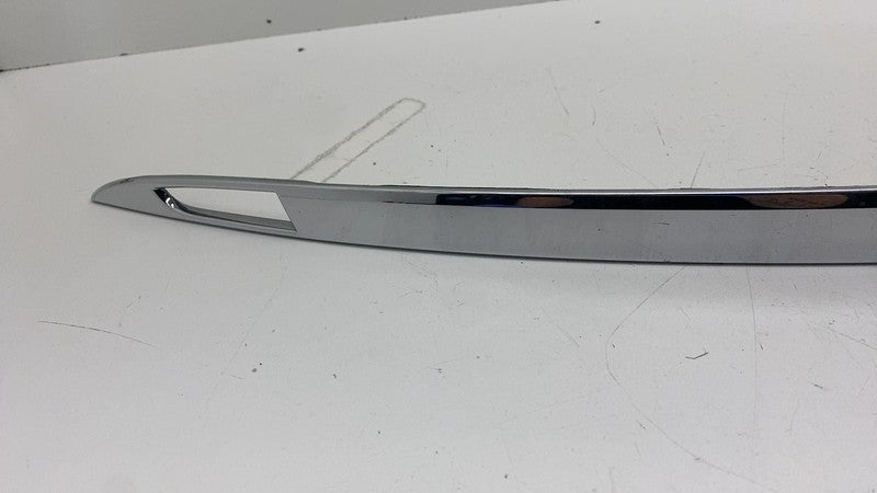 ⭕ 12-20 Tesla Model S Rear Liftgate Trunk Lid Chrome Trim Molding 1025
