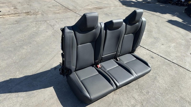 ⭕ 24-25 Tesla Cybertruck Rear 2nd Row Seat Upper & Lower Cushion Black Complete