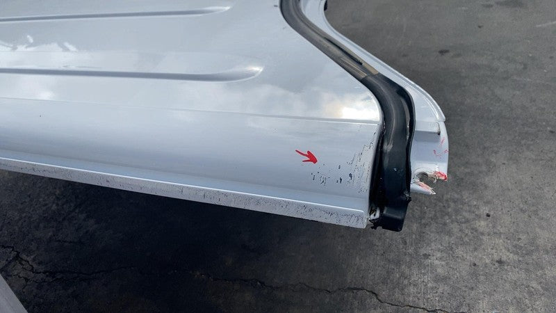 ⭕ 11-18 Jeep Wrangler 4-Door Hard Top Panel Roof Cab Clip White - PW7 OEM DAMAGE