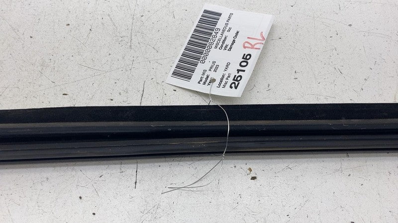 ⭕ 2023-2025 Toyota Prius Rear Left Side Door Window Inner Weatherstrip Seal OEM