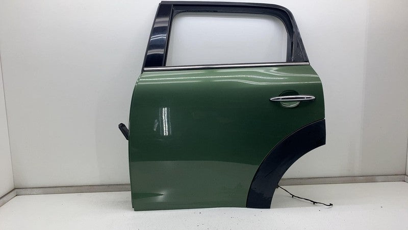 2011-2016 Mini Cooper Countryman Rear Driver Door Shell Panel Left LH Green C15