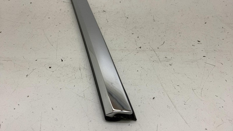 ⭕ 12-20 Model S Front Driver Outer Door Belt Mold Chrome Molding Left 