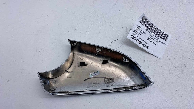 ⭕ 2012-2020 Tesla Model S MS Right Side Lower Door Mirror Chrome Trim 