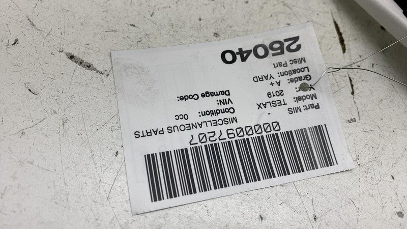 ⭕ 2016-2020 Model X Front Right Lower Dashboard Trim Cover White RH 10