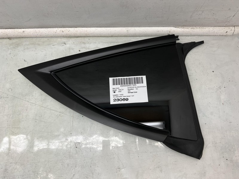 E4 43R-000073 2020-2024 Tesla Model Y MY Rear Passenger Side Quarter QTR Window Glass Right RH
