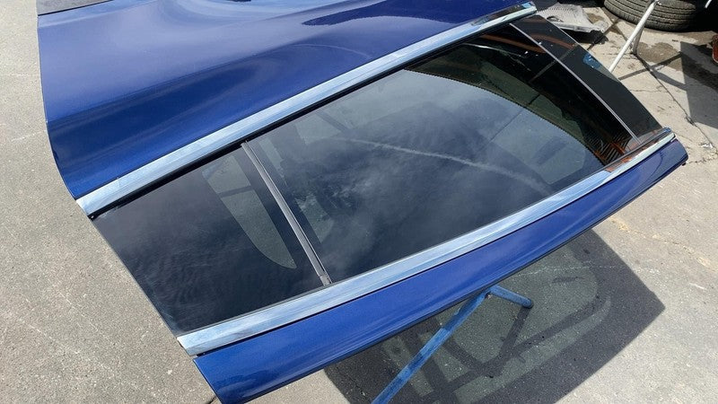 ⭕ 16-24 Tesla Model X Rear Left Falcon Door Shell Panel Blue - PPSB 10