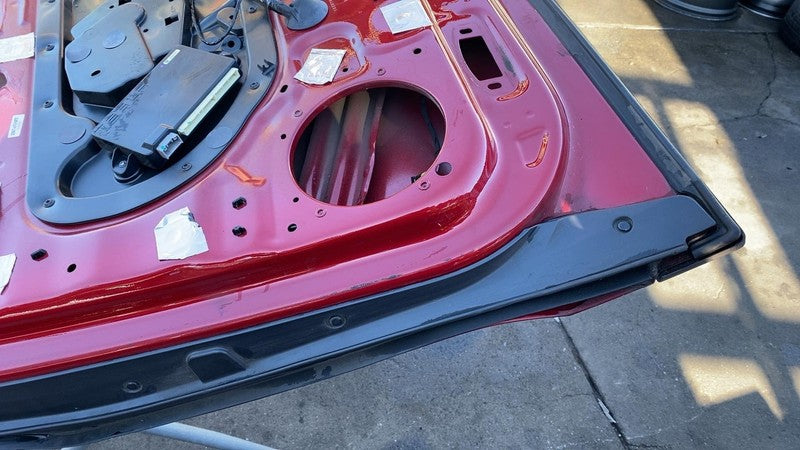 1028791-00-K ⭕ 2016-2024 Tesla Model X Rear Passenger Falcon Door Shell Panel Right Red PPMR