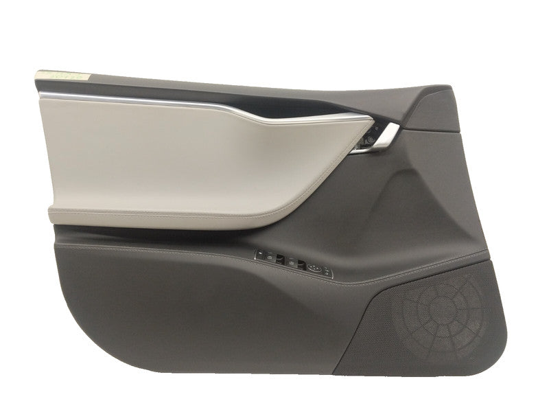 ⭕12-15 Tesla Model S Front Left Interior Door Panel Trim Card Cover 60