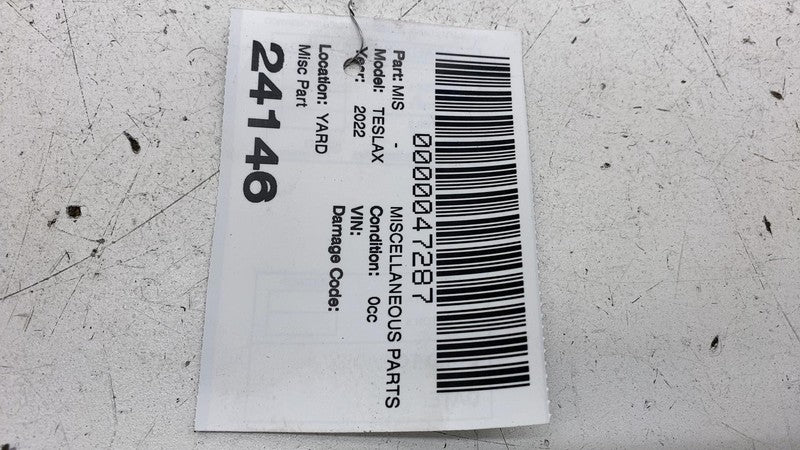 105501800D ⭕ 2016-2023 Tesla Model X RearRight Upper Door Trim Panel Cover 1055018-00-D OEM