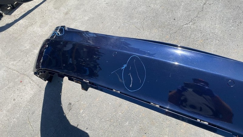 6008179-00-D ⭕12-15 Model S Rear Bumper Cover w/ Park Sensor & Harness Blue PMMB 6008179-00-D