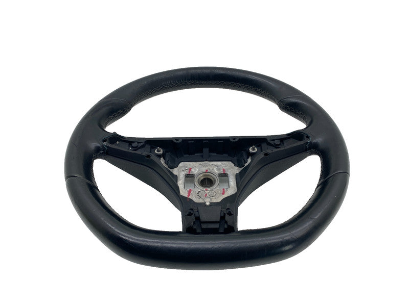 ⭕ 2012-2015 Tesla Model S Performance Steering Wheel Black Leather 1028970-00-A