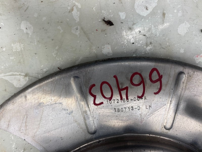 1072160-00-A ⭕ 2016-2020 Tesla Model S X Rear Driver Side Spindle Knuckle w/ Dust Shield Left