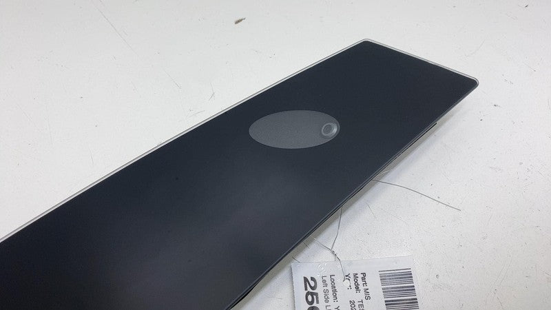 110043700E ⭕ 2017-2023 Tesla Model 3 Left B-Pillar Applique Glass Trim Molding 1100437-00-E