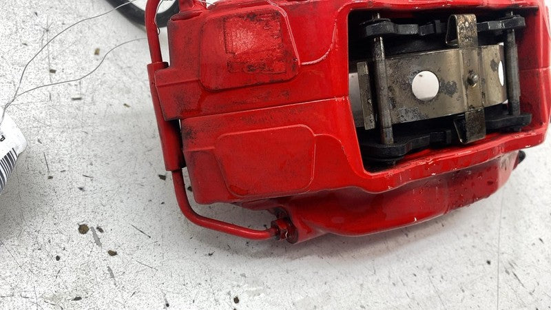2012-2020 Tesla Model S Front Passenger Side Caliper Red + Brake Hose Line Right