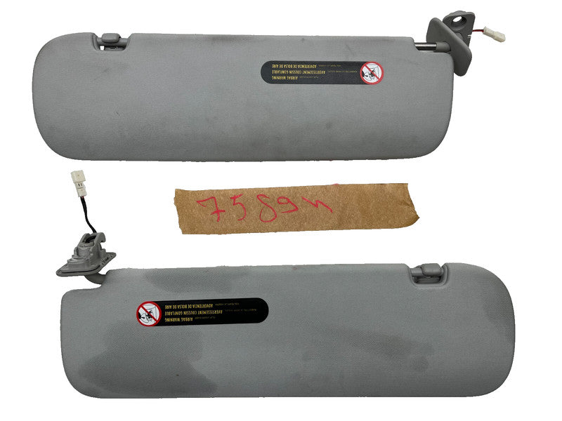 ⭕ 2017-2022 Tesla Model 3 PAIR Front Left & Right Windshield Sun Visor Sunvisor