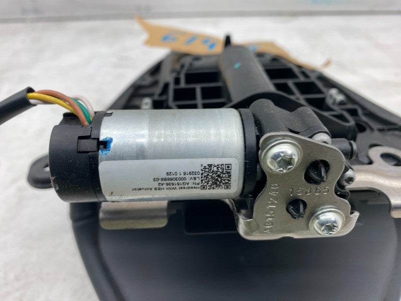 ⭕ 16-20 Model S MS Black Headrest & Adjuster Mechanism HES Actuator 10